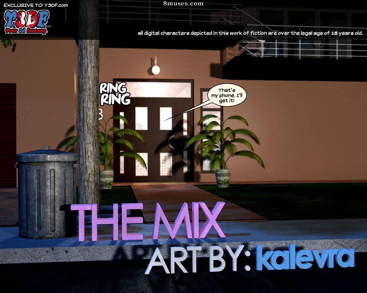 Y3DF - Your3DFantasy.com Comics - The Mix - Page 1