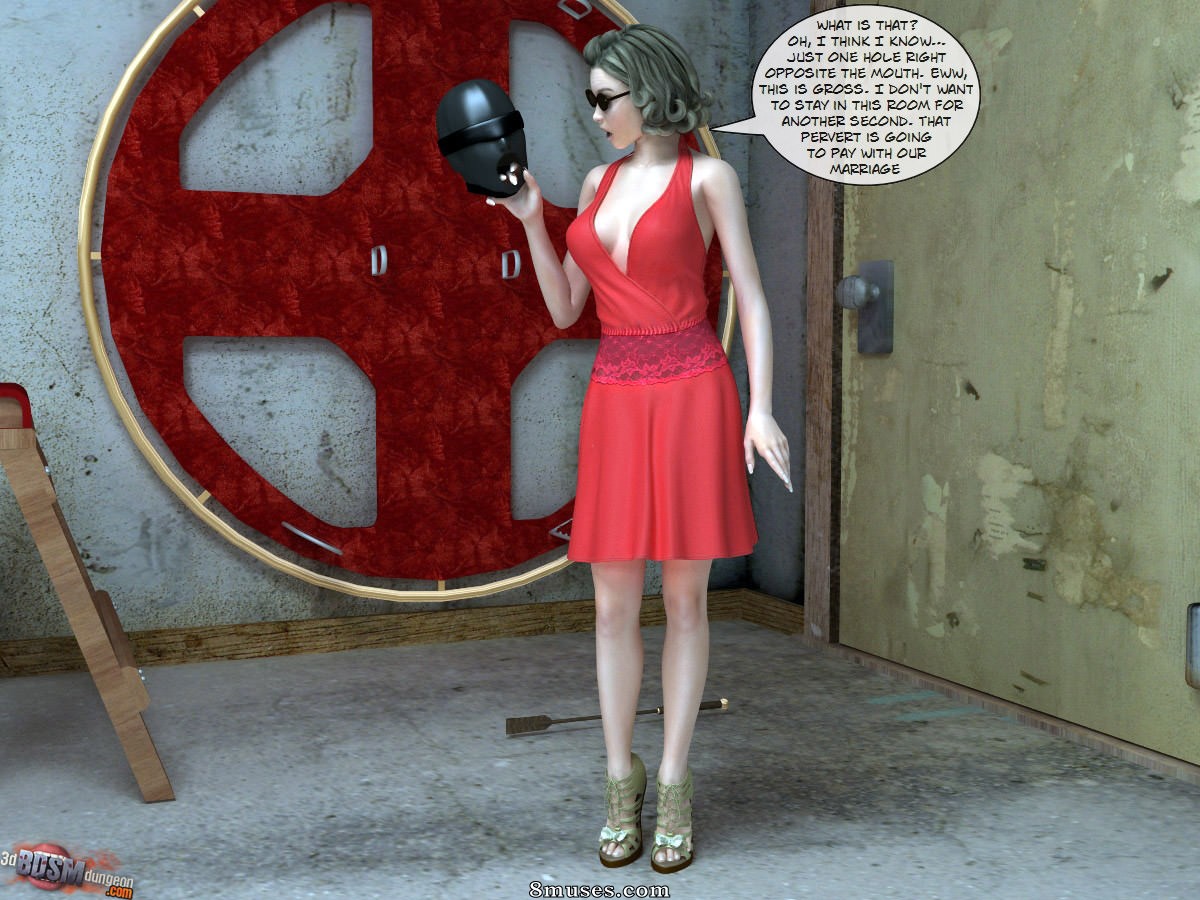 3D BDSM Dungeon Comics - O Mistério do Porão - Página 3