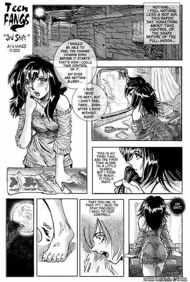LoboLeo - Teen Fangs - 3rd Shift - Page 1