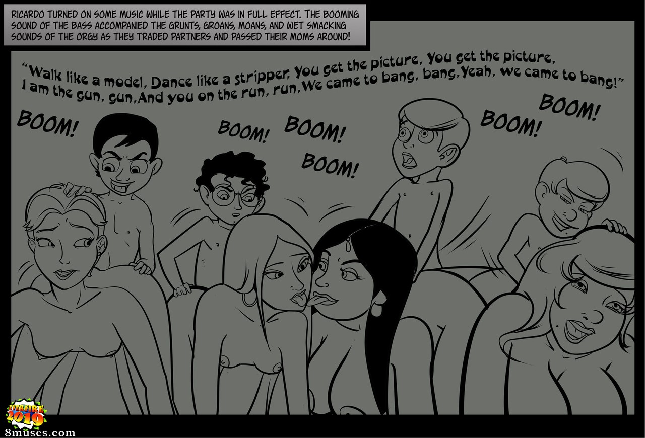 Everfire Comics - Secret MILF Mind-control Holiday Sex Club - Page 26