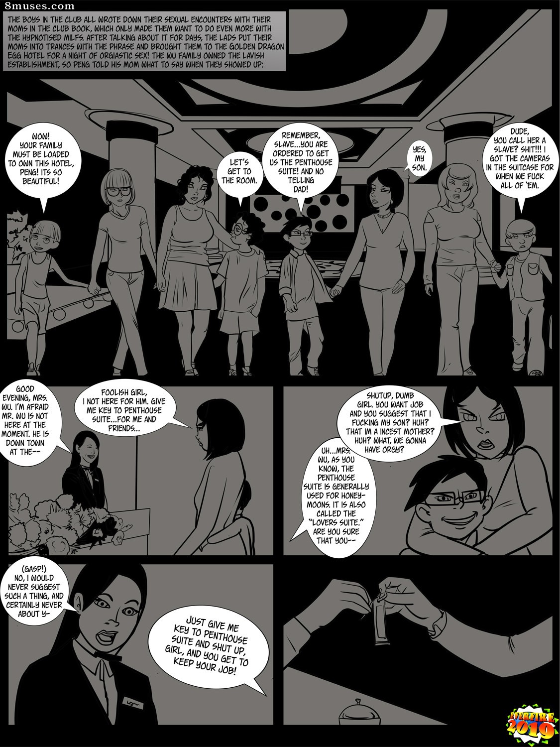 Everfire Comics - Clube de sexo secreto de MILF controle mental feriado - Página 24