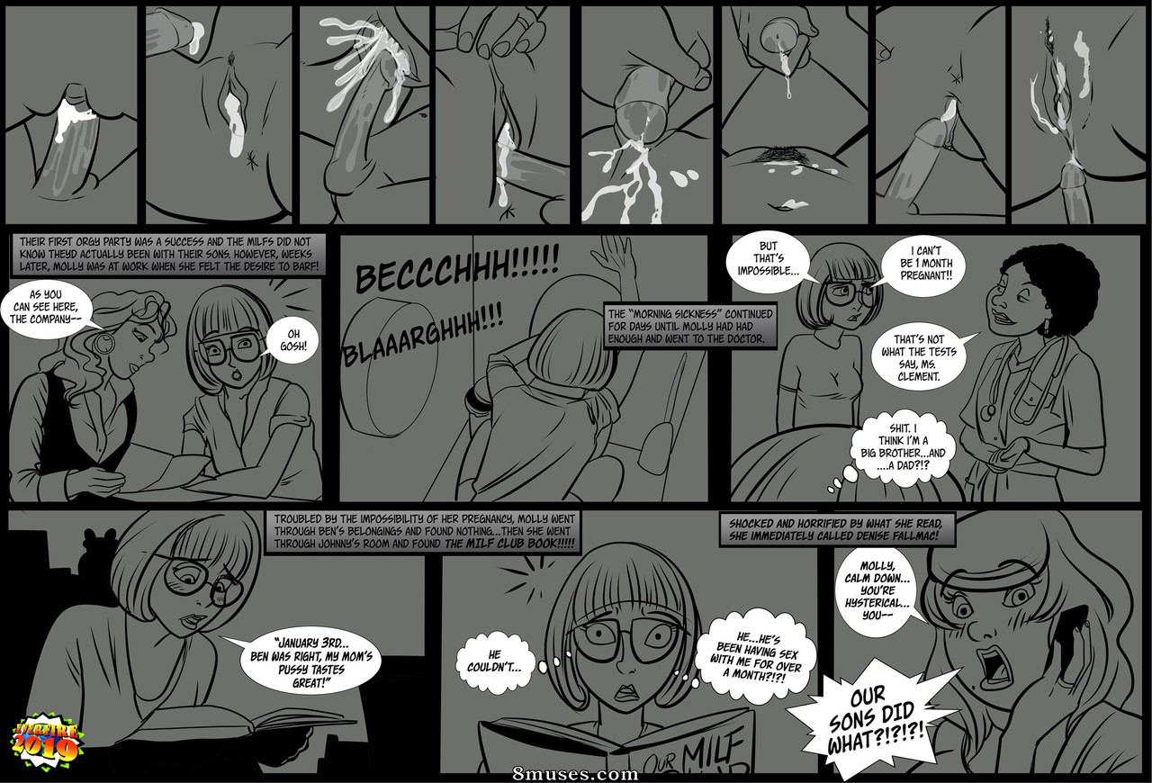 Everfire Comics - Secret MILF Mind-control Holiday Sex Club - Page 28