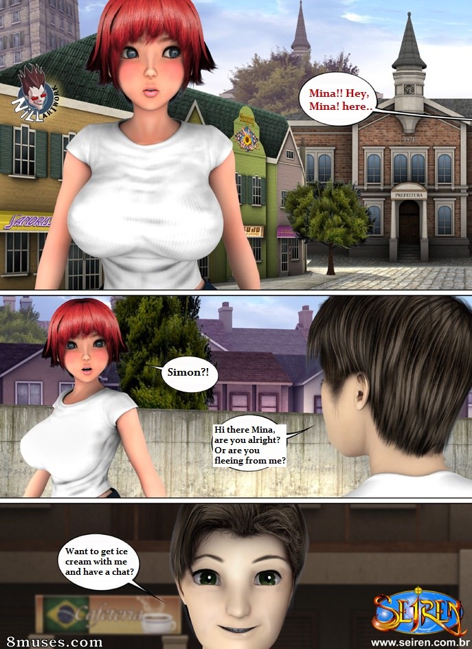 Seiren.com.br Comics - Mina Goes To The Market - Page 5