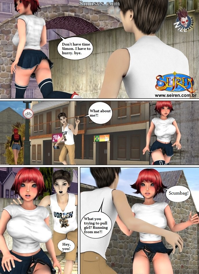 Seiren.com.br Comics - Mina Goes To The Market - Page 6
