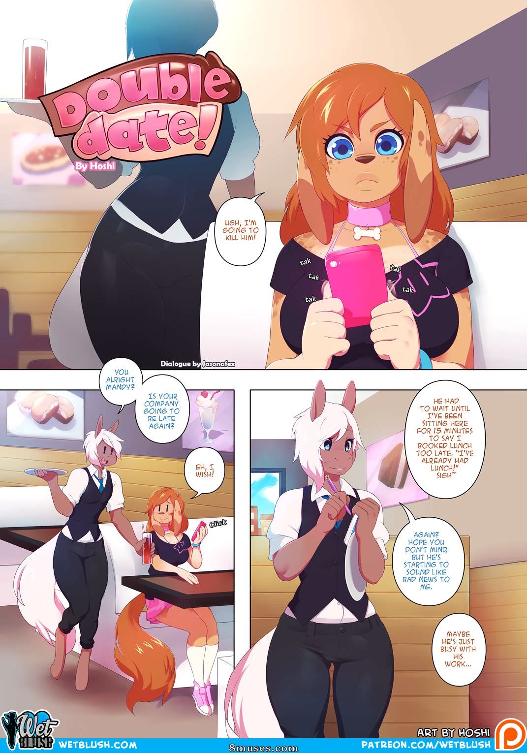 WetBlush Comics - Encontro duplo - Página 1
