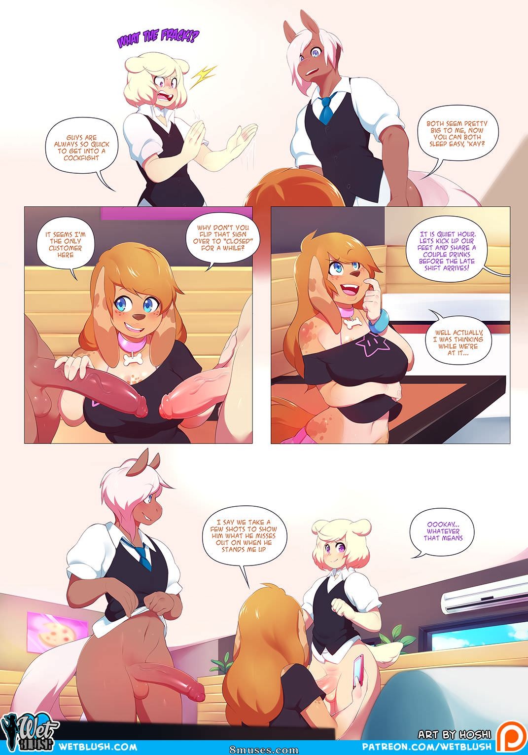 WetBlush Comics - Encontro duplo - Página 4