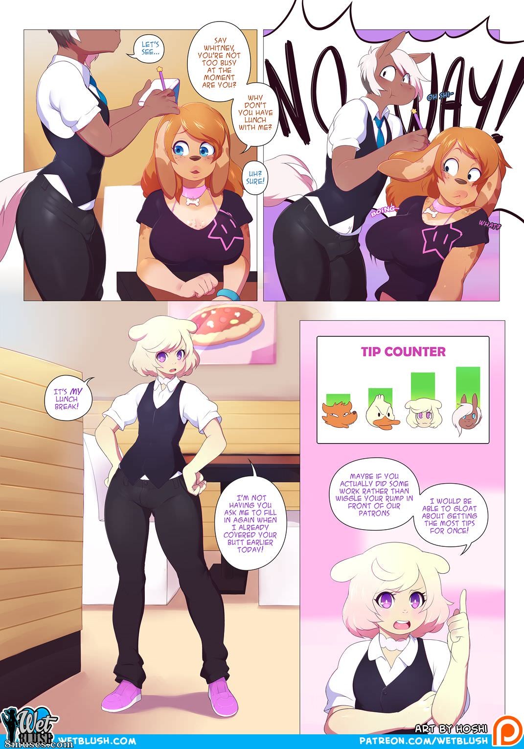 WetBlush Comics - Encontro duplo - Página 2