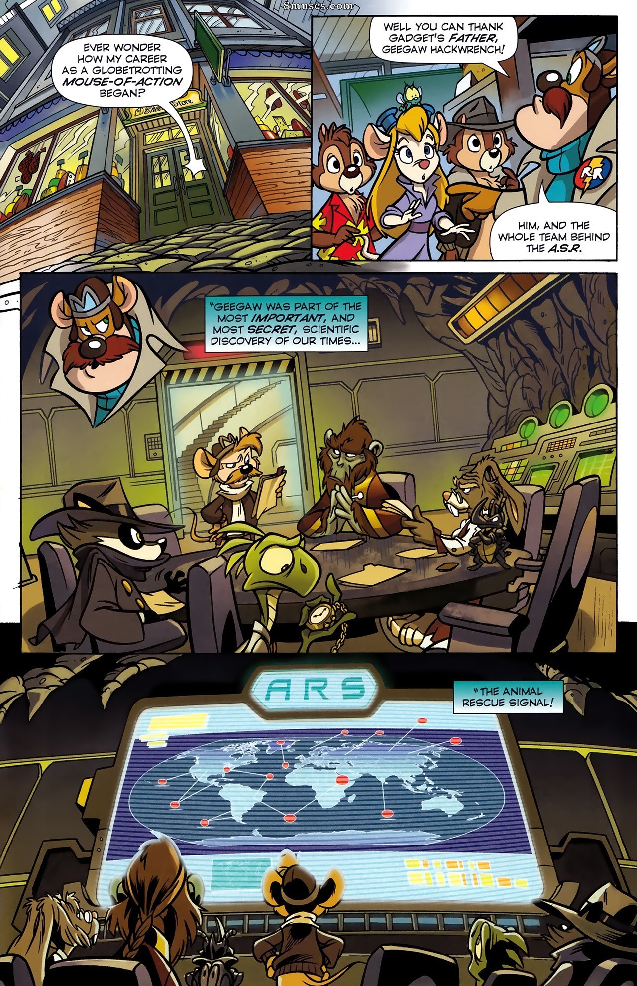 Chip y Dale - Rescatadores 2 - Pato Darkwing y Chip y Dale: Guardianes de rescate - Página 41