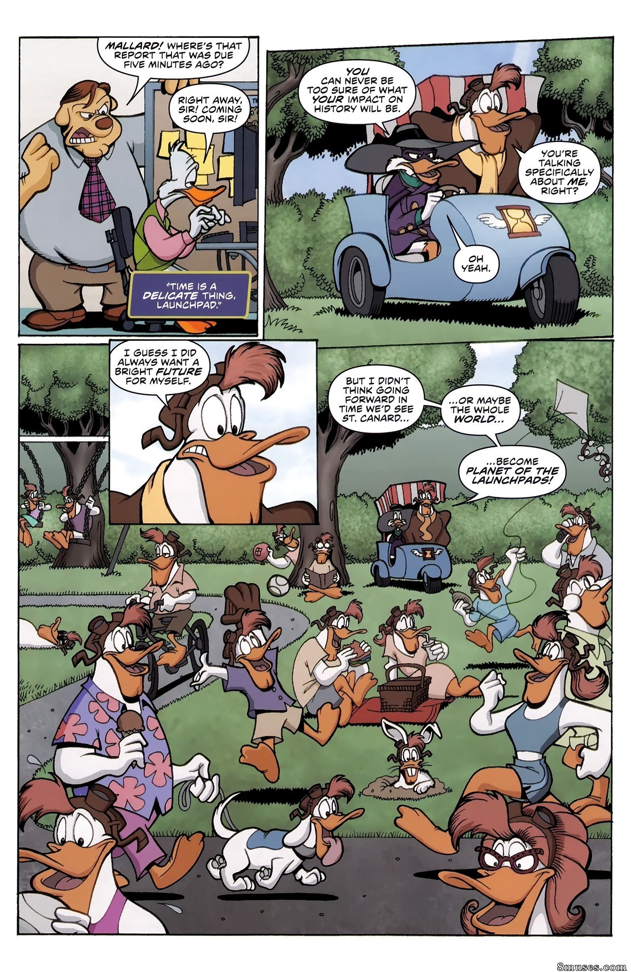 Chip e Dale - Resgate 2 - Pato Darkwing e os Guardiões da Lei - Página 13