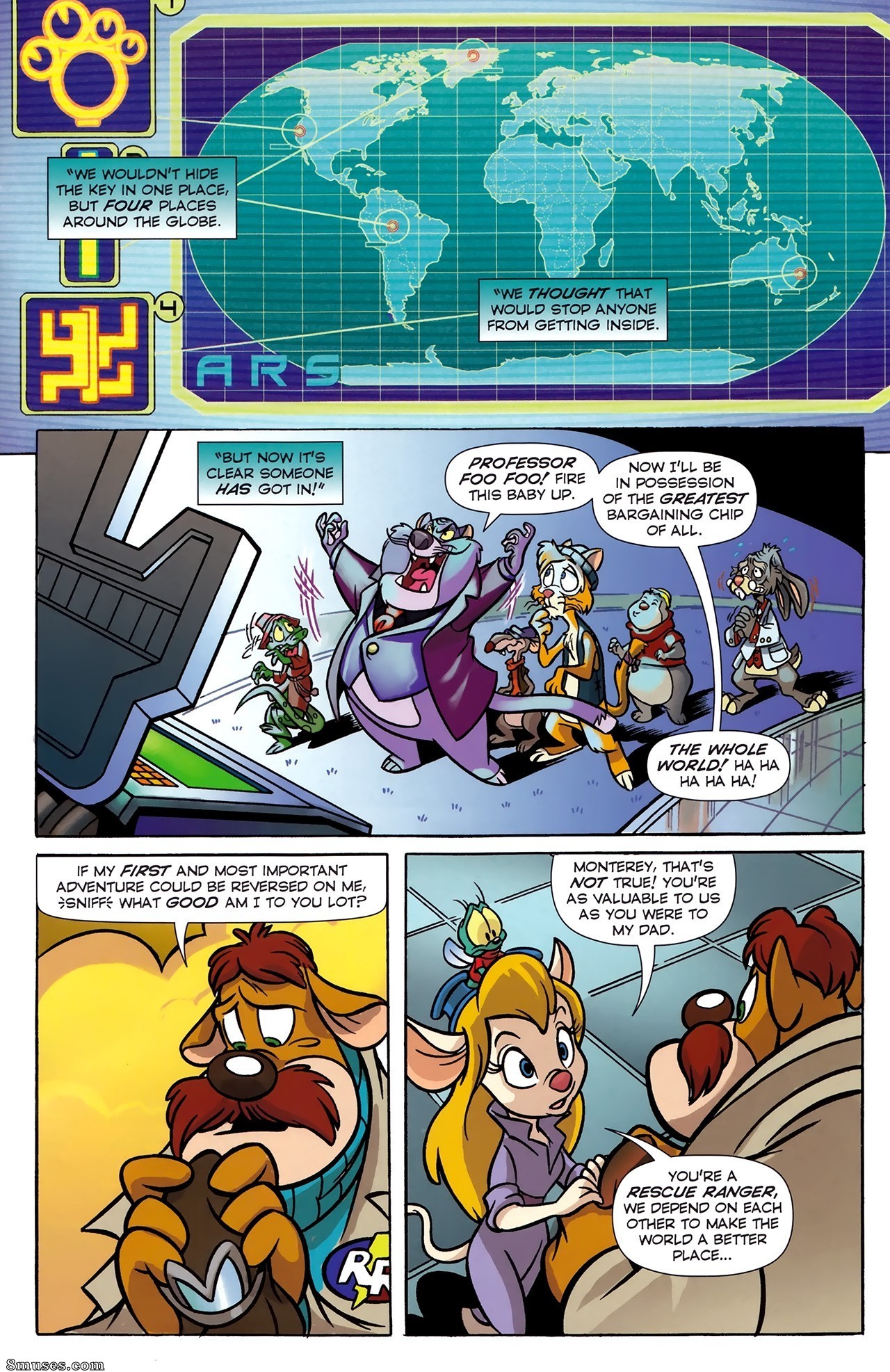 Chip e Dale - Resgate 2 - Pato Darkwing e os Guardiões da Lei - Página 43