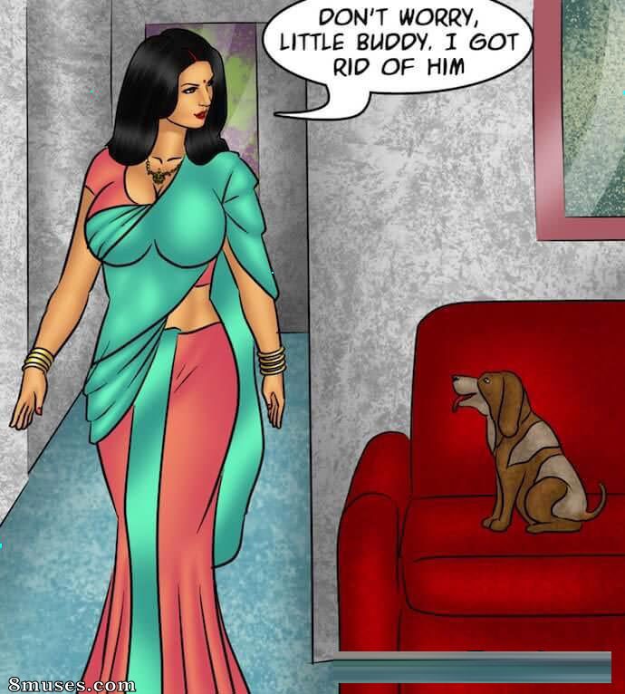 Kirtu.com Comics - Savita Bhabhi - Épisode 84 - Donner un os au chien - Page 22