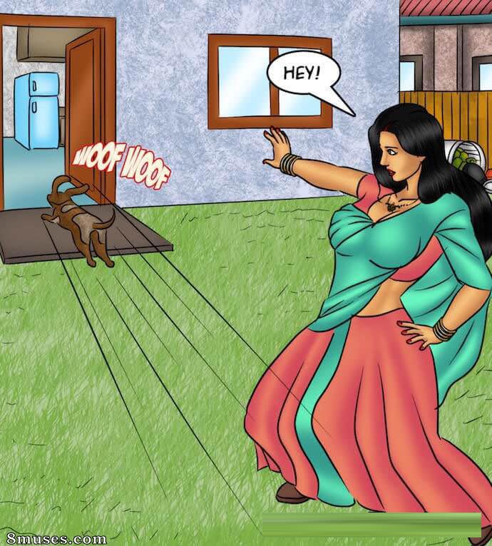 Kirtu.com Comics - Savita Bhabhi - Épisode 84 - Donner un os au chien - Page 13