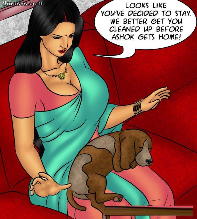 Kirtu.com Comics - Savita Bhabhi - Épisode 84 - Donner un os au chien - Page 25