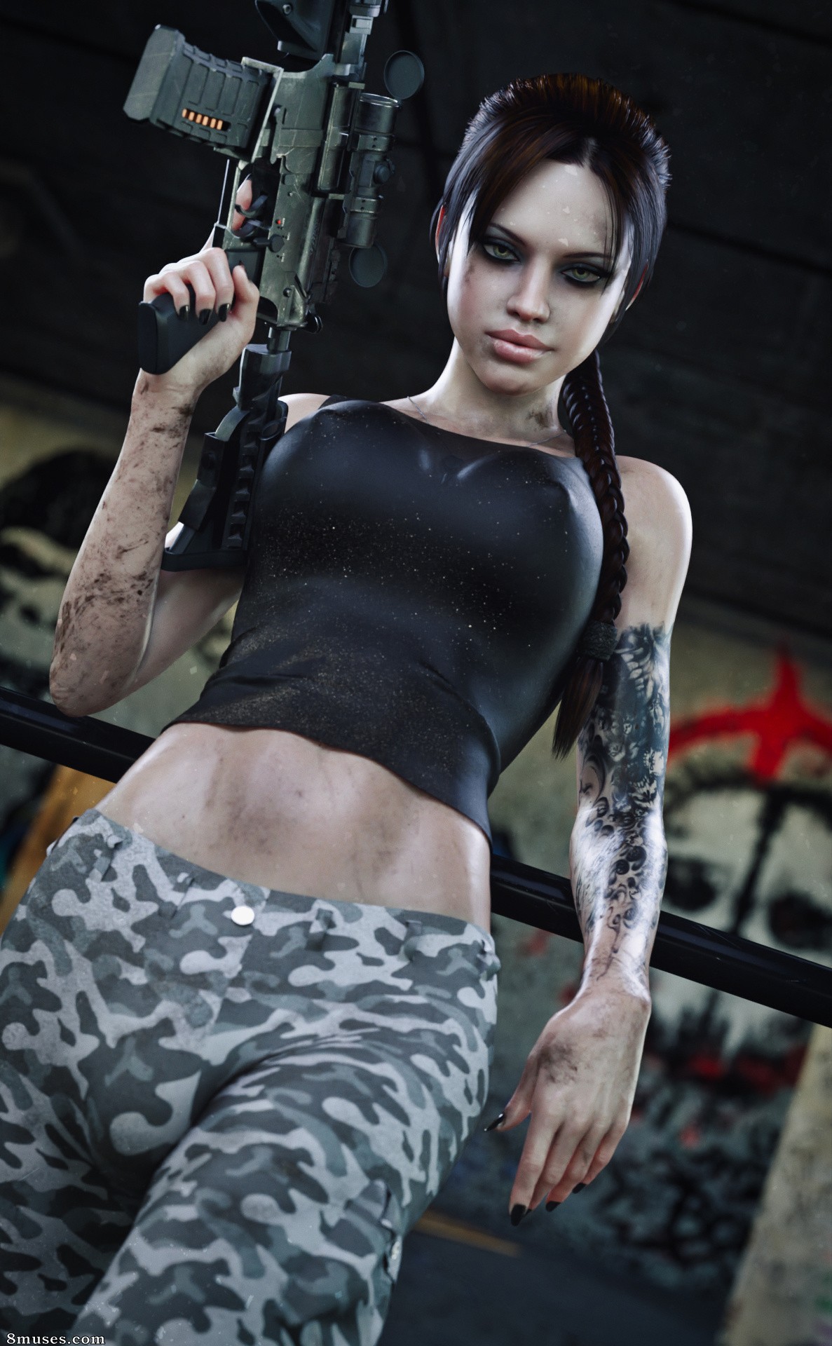 Forged3DX - Lilith And Her Gun - Page 2