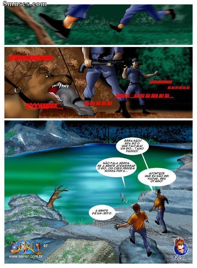 Seiren.com.br Comics - De l'autre côté du fleuve - Page 8
