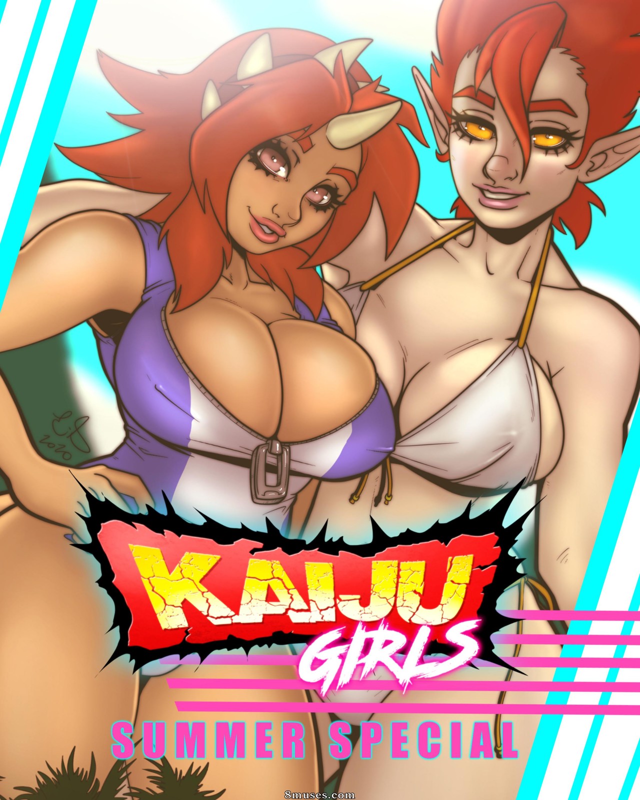 Kaiju Girls - Summer Special - Page 1