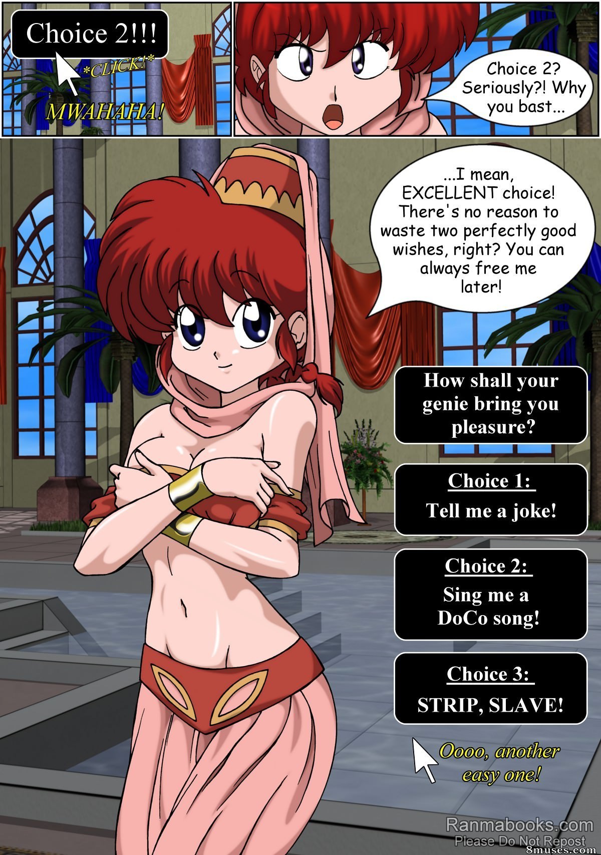 Ranma Books Comics - Sonho com Ranma-chan - Página 4