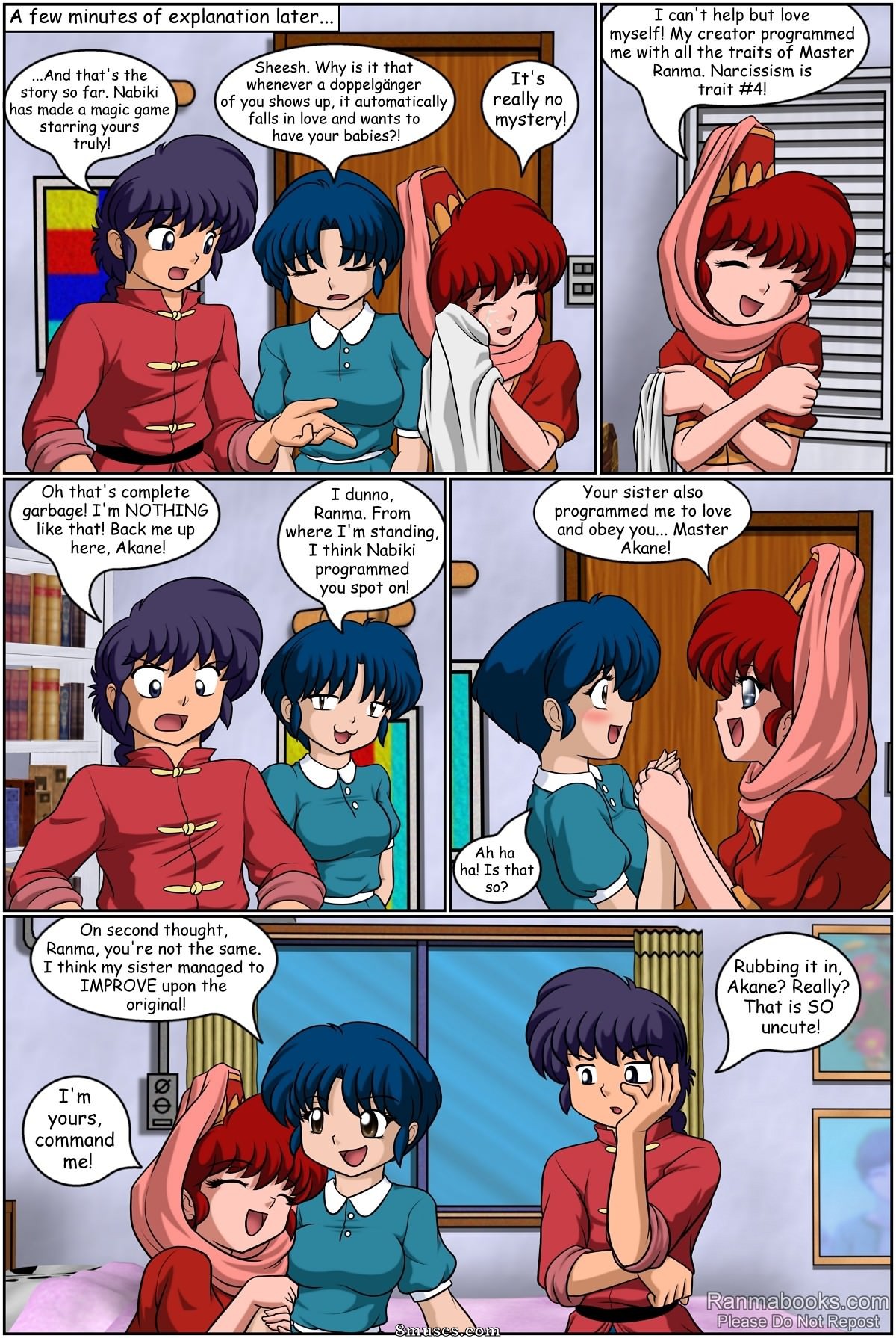 Ranma Books Comics - Sonho com Ranma-chan - Página 35