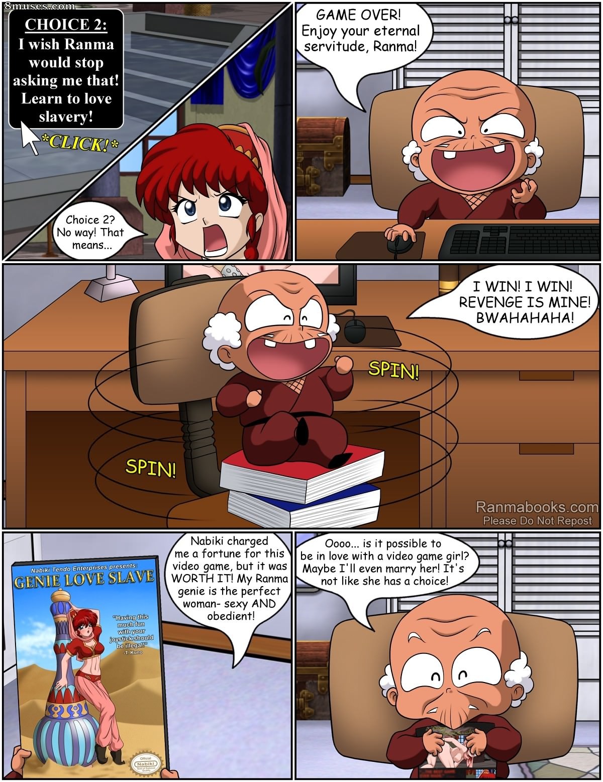 Ranma Books Comics - Sonho com Ranma-chan - Página 25
