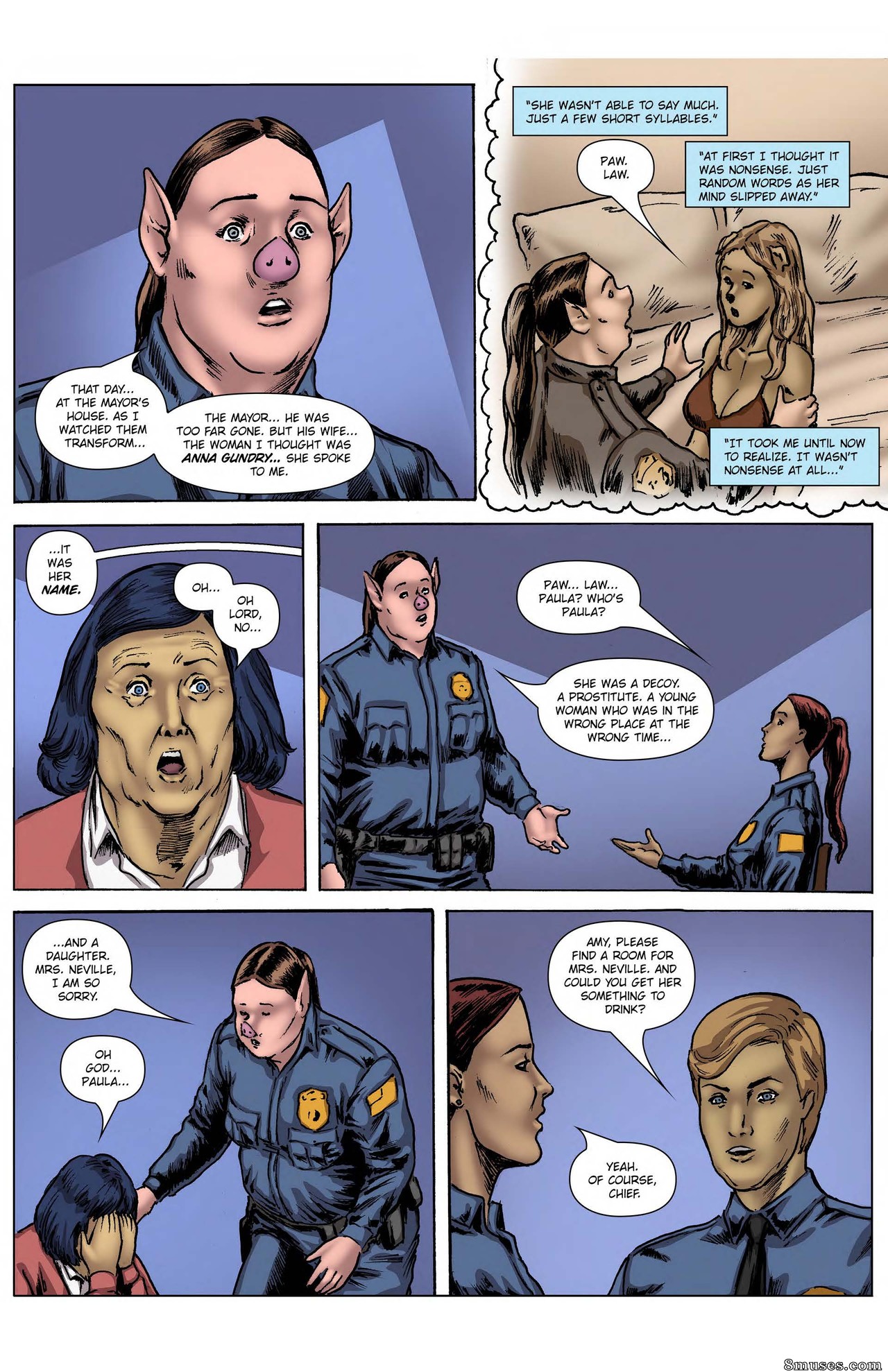 Page 5 | Transform-Fan-ComicsIn-the-Swine-of-DutyIssue-8 | 8muses - Sex  Comics