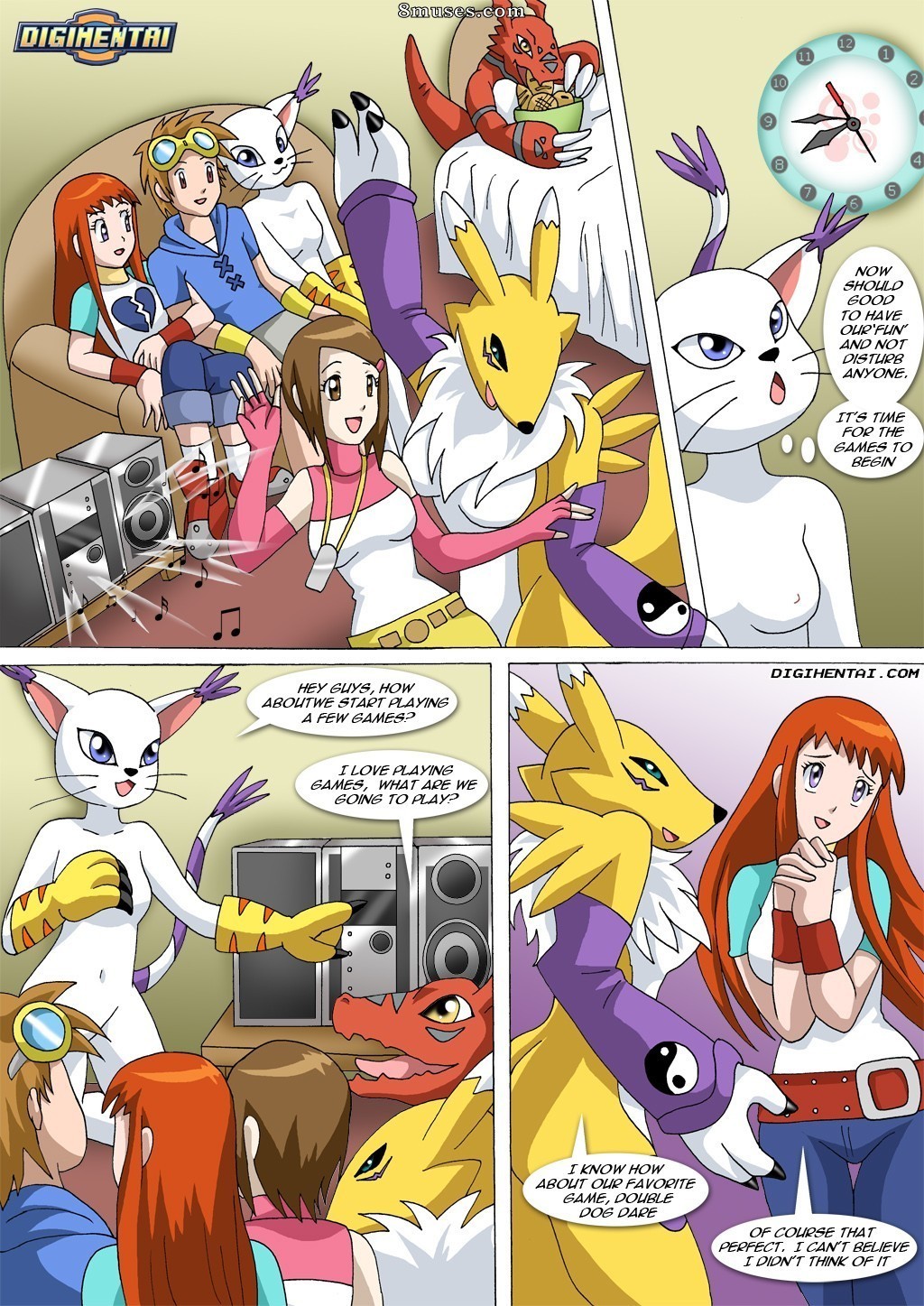 Page 13 | PalComix-Comics/Digimon/New-Playmates | 8muses - Sex Comics