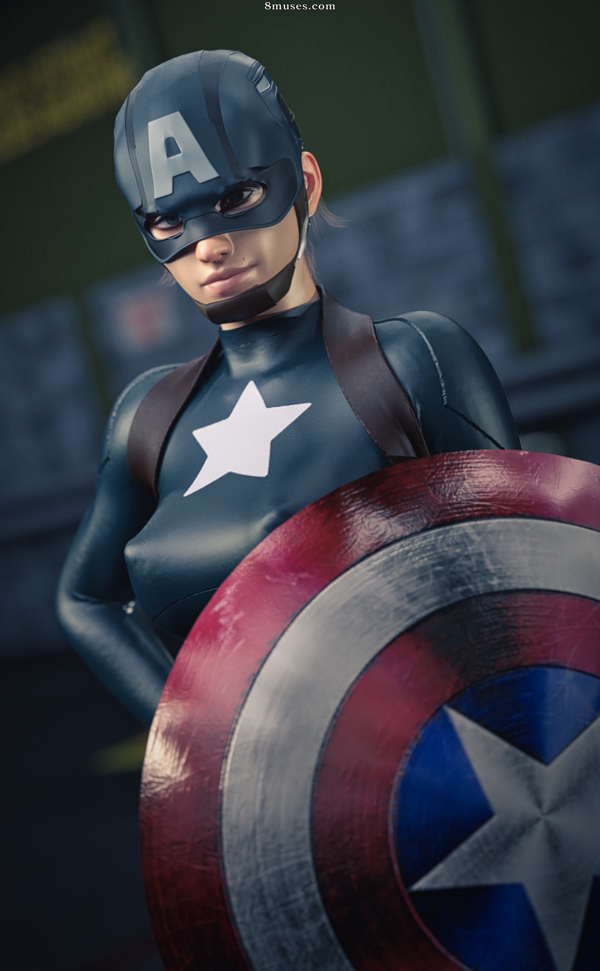 Forged3DX - Anya As Captain - Page 2