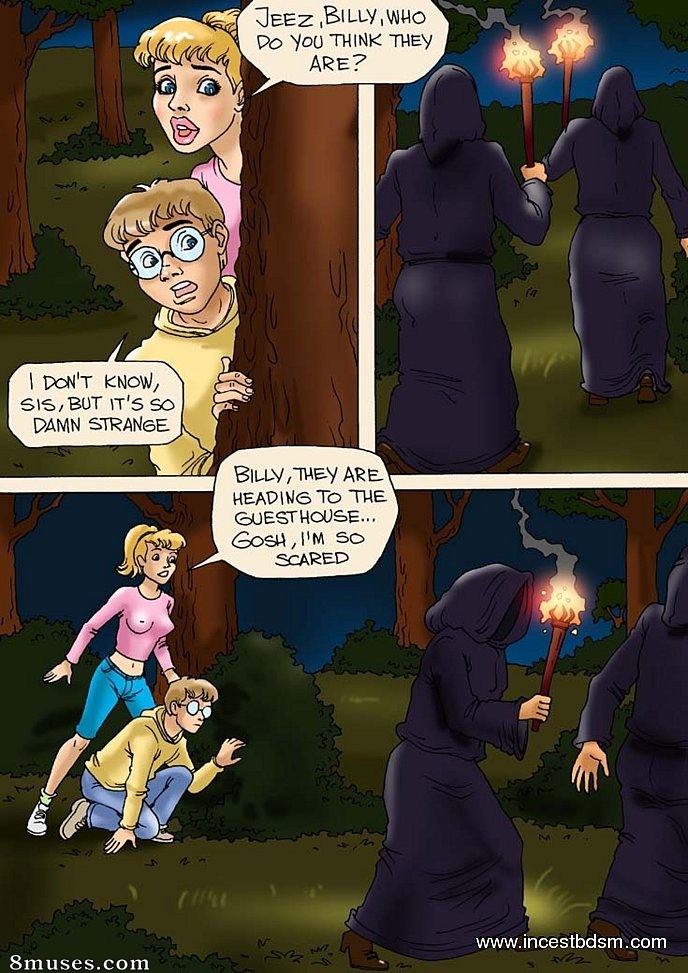IncestBDSM.com Comics - Enseñando a los pequeños voyeuristas una dura lección - Página 2