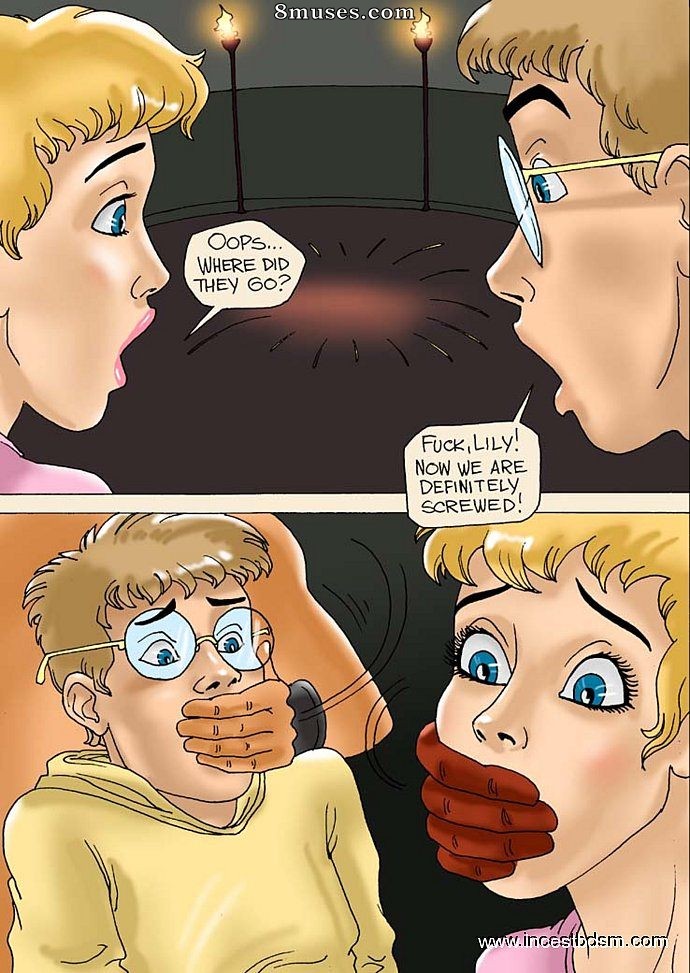 IncestBDSM.com Comics - Teaching little voyeurs a rough lesson - Page 10
