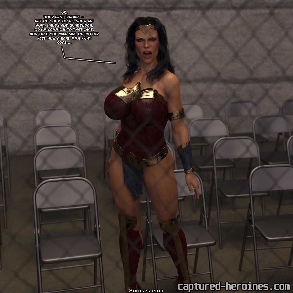 Captured-Heroines Comics - Wonda Woman - Back in Riverside City - Page 3