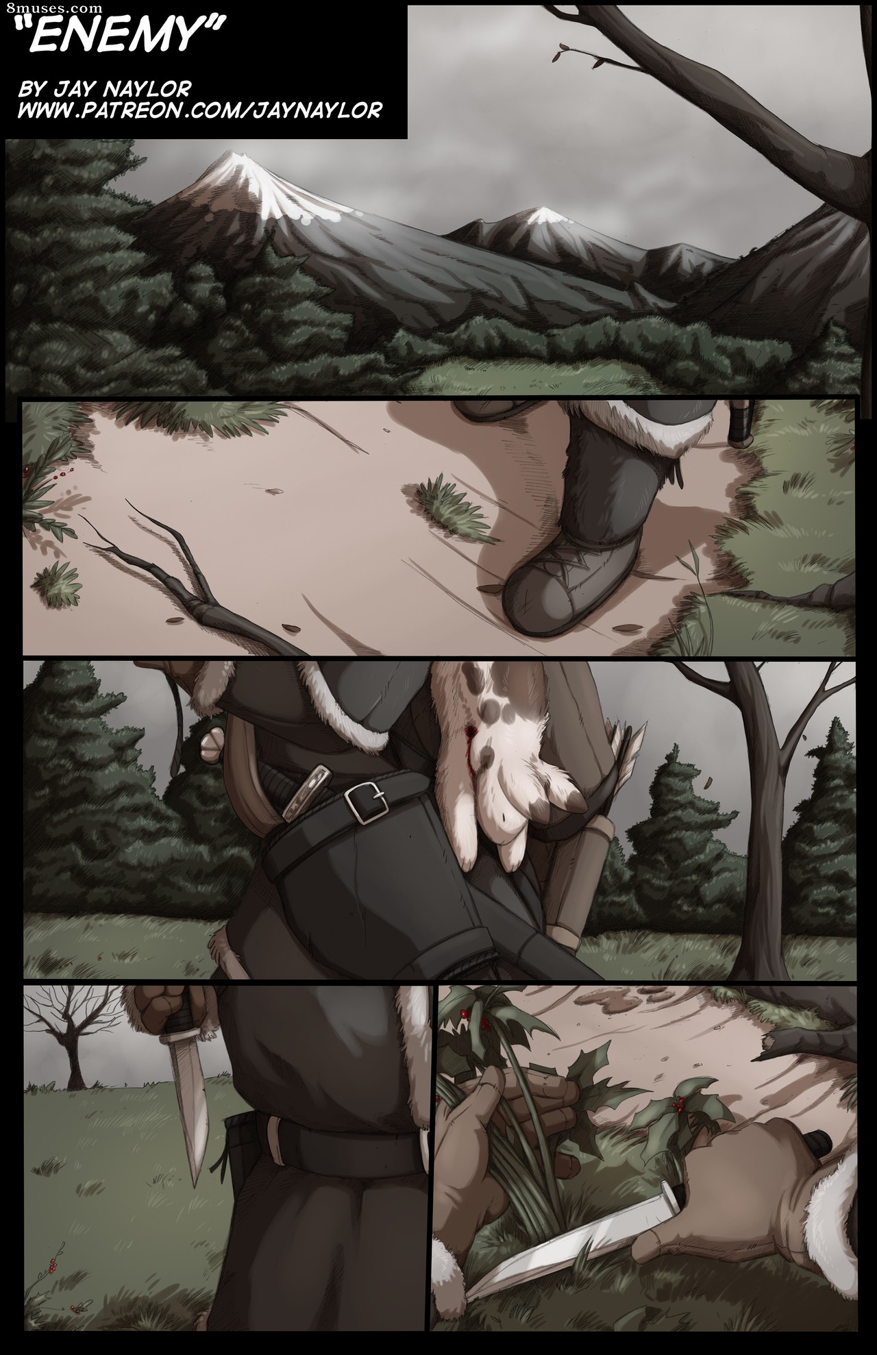 Adult Comix - Enemy - Page 1