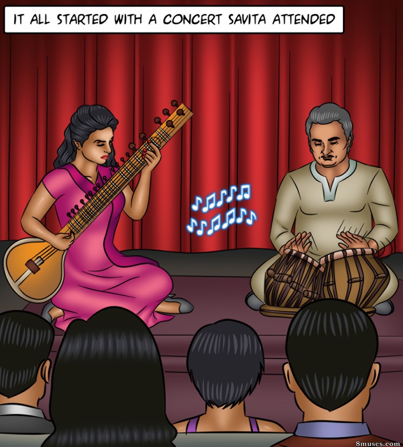 Kirtu.com Comics - Savita Bhabhi - Episode 127 - Music Lessons - Page 2