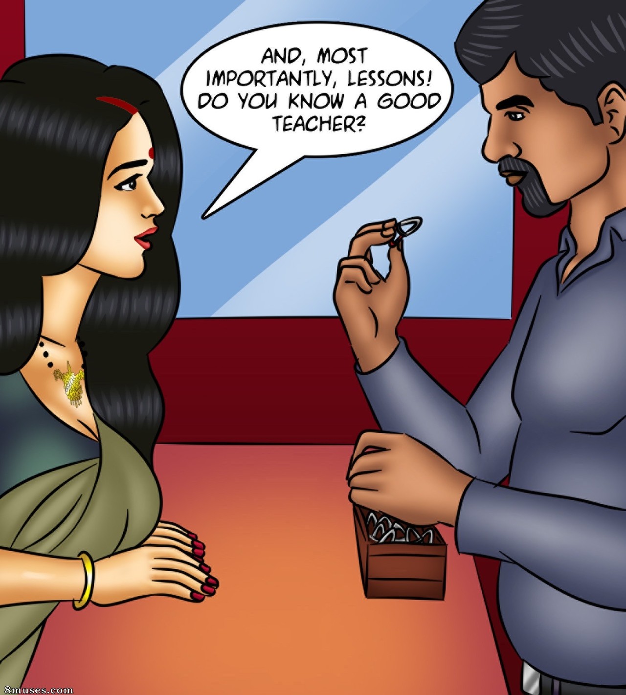 Kirtu.com Comics - Savita Bhabhi - Episódio 127 - Lições de música - Página 39