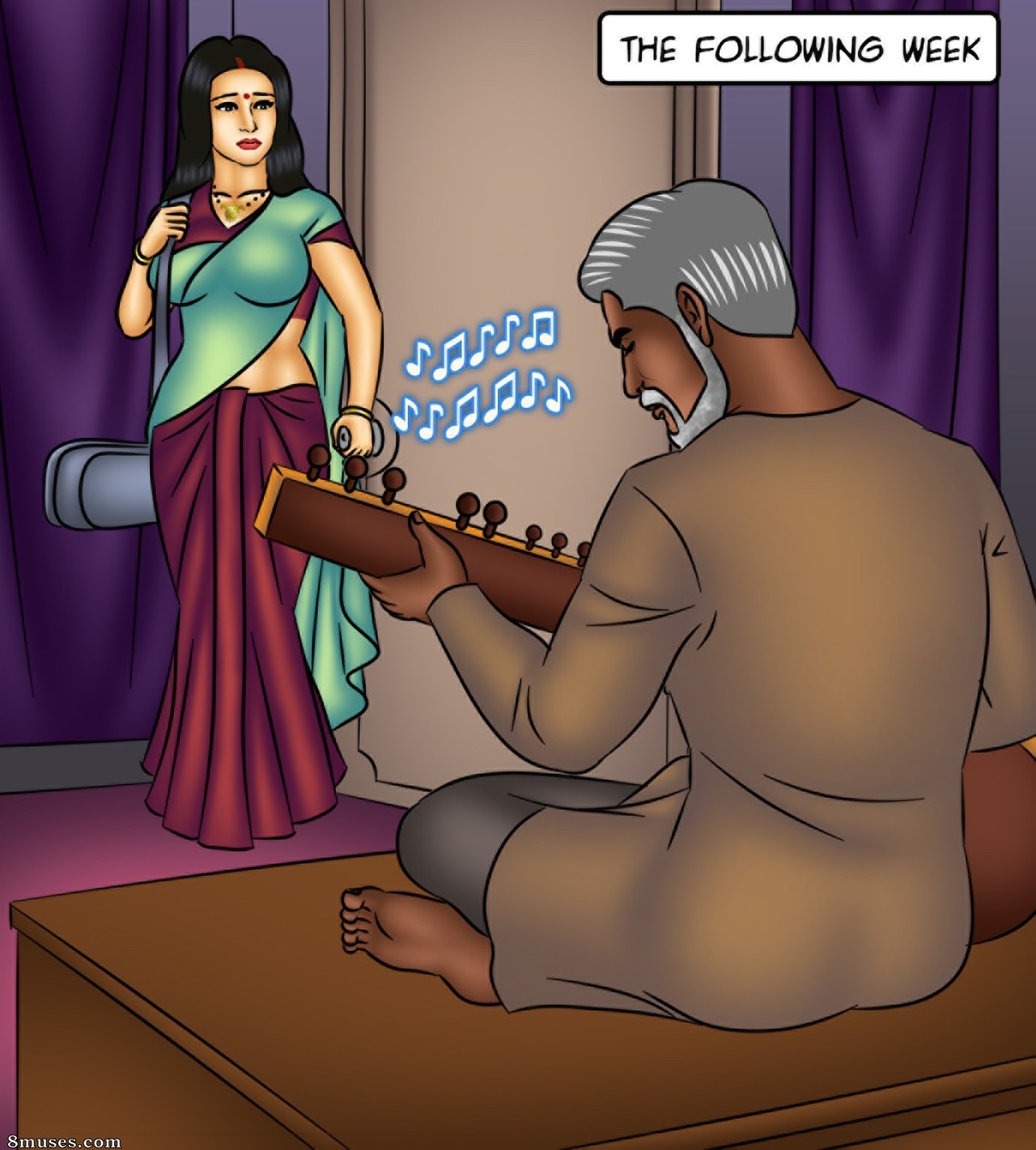 Kirtu.com Comics - Savita Bhabhi - Episode 127 - Music Lessons - Page 50