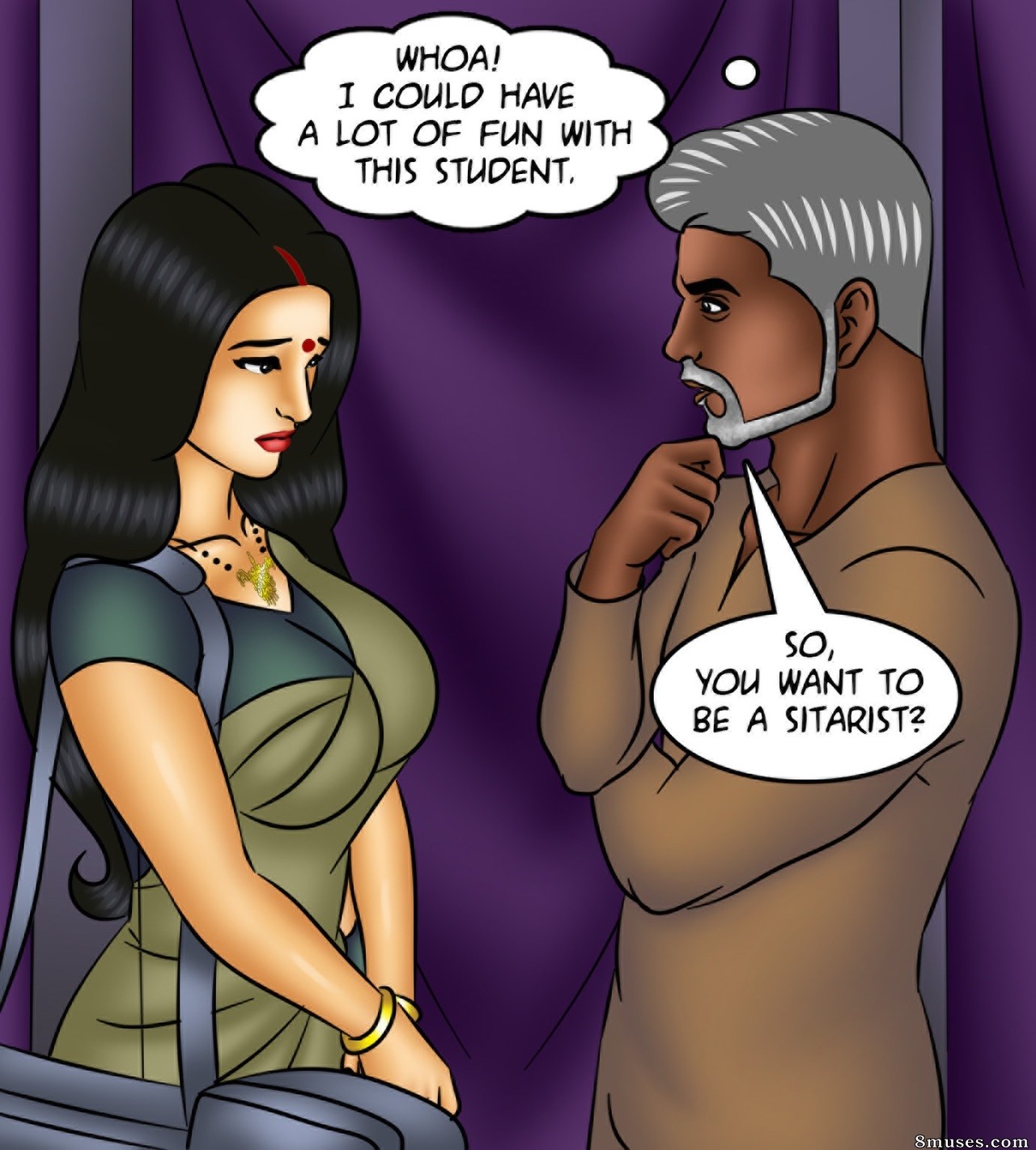 Kirtu.com Comics - Savita Bhabhi - Episode 127 - Music Lessons - Page 43