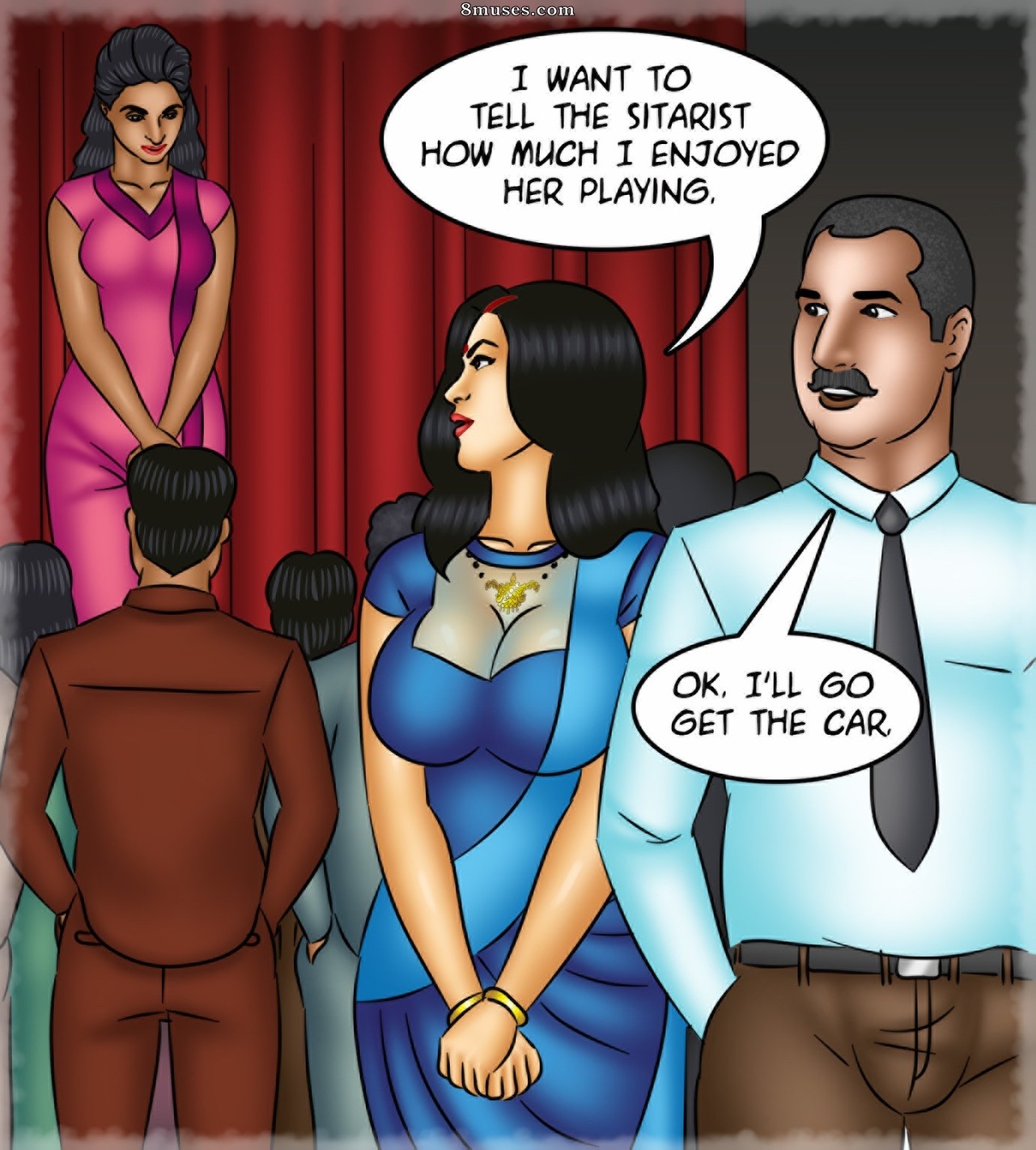 Kirtu.com Comics - Savita Bhabhi - Episódio 127 - Lições de música - Página 8