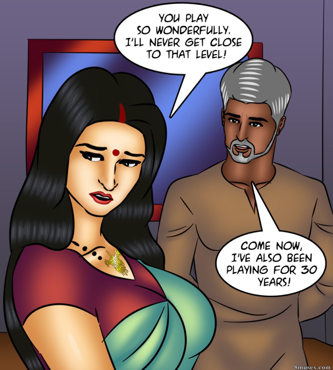 Kirtu.com Comics - Savita Bhabhi - Episode 127 - Music Lessons - Page 54