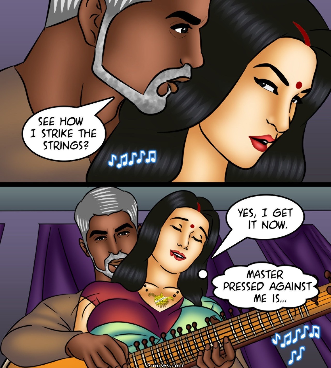 Kirtu.com Comics - Savita Bhabhi - Episode 127 - Music Lessons - Page 62