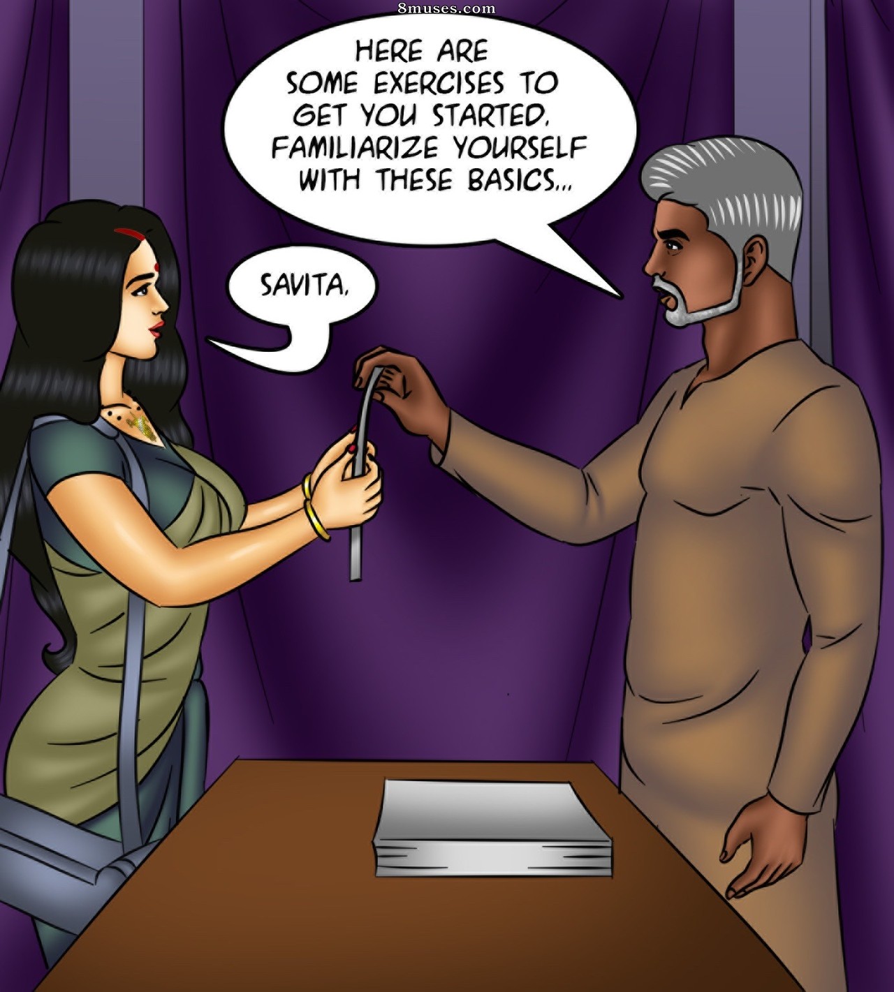 Kirtu.com Comics - Savita Bhabhi - Episode 127 - Music Lessons - Page 45