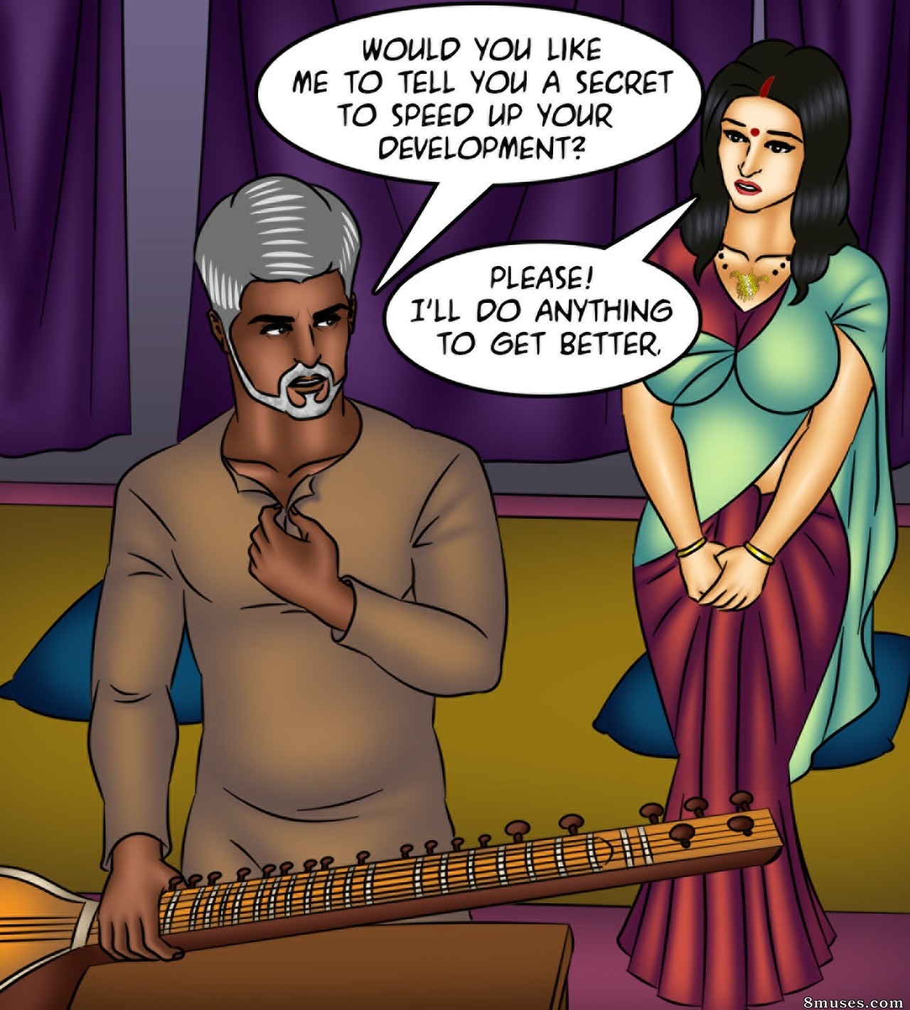 Kirtu.com Comics - Savita Bhabhi - Episode 127 - Music Lessons - Page 72