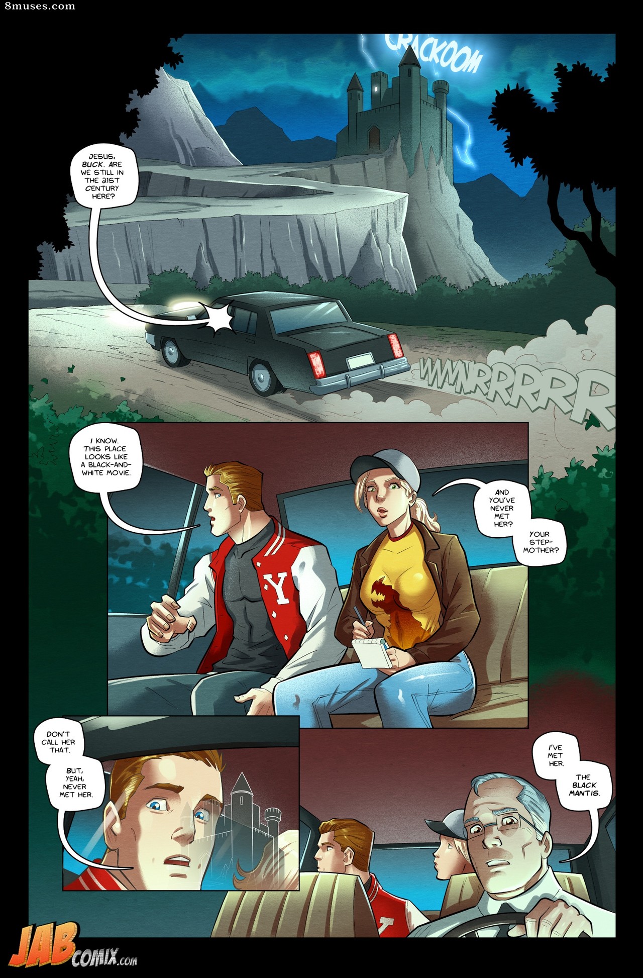 Curse of the Black Mantis - Issue 1 - Page 2