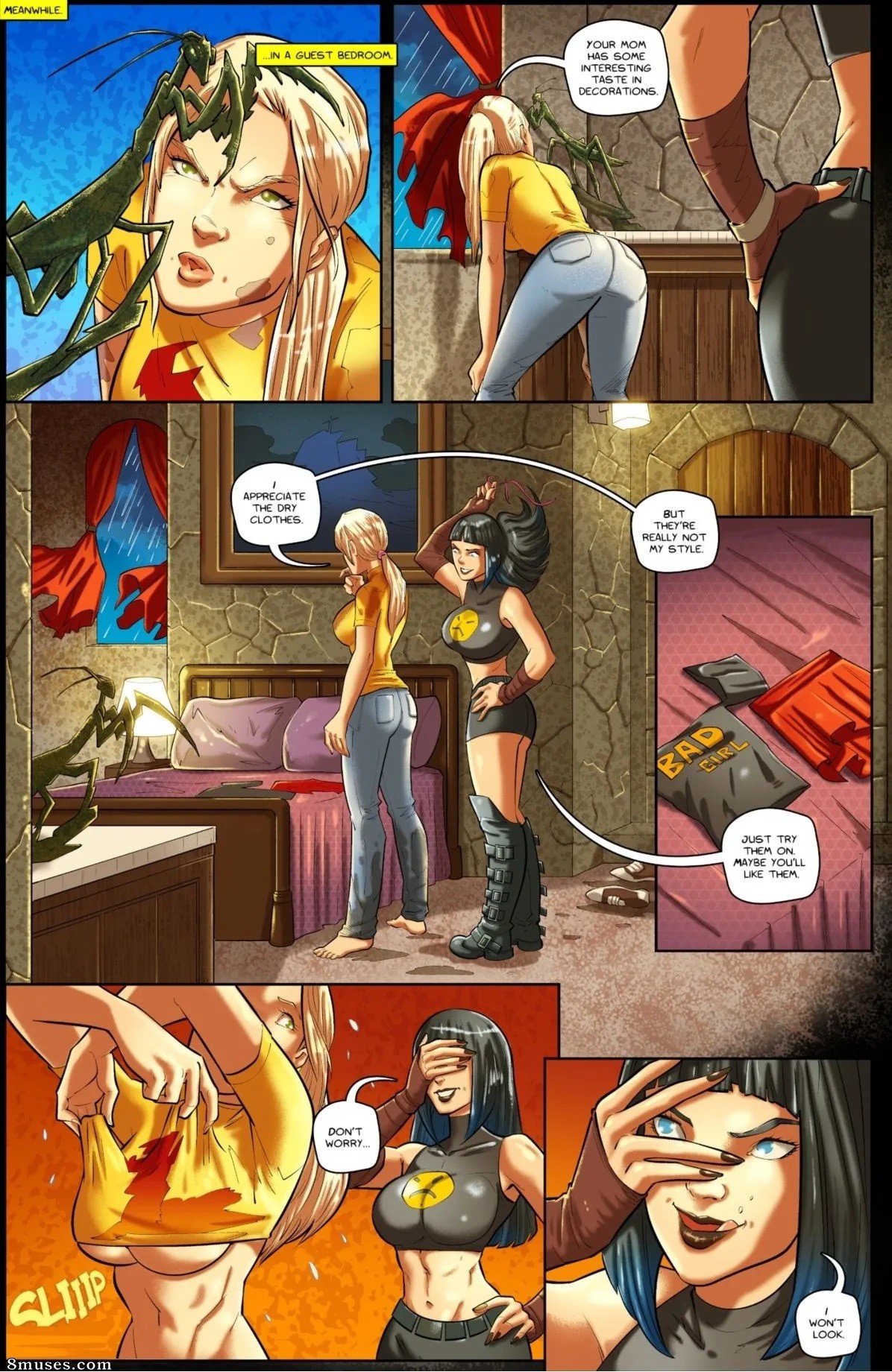 Curse of the Black Mantis - Issue 1 - Page 13