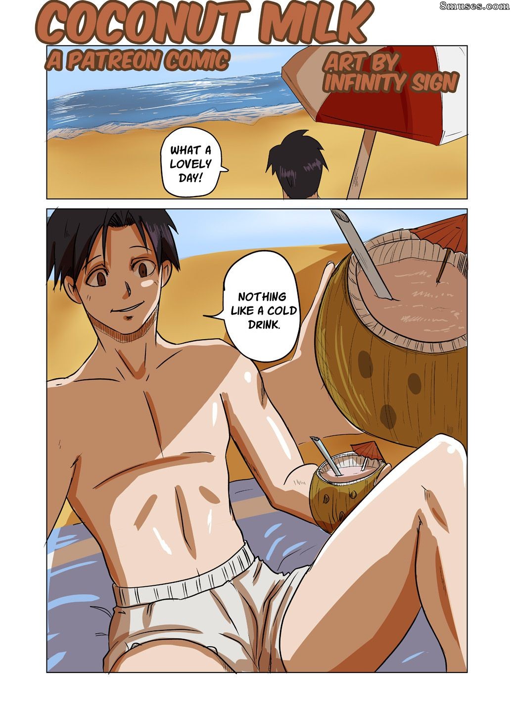 Infinity Sign - Lait de noix de coco - Page 1