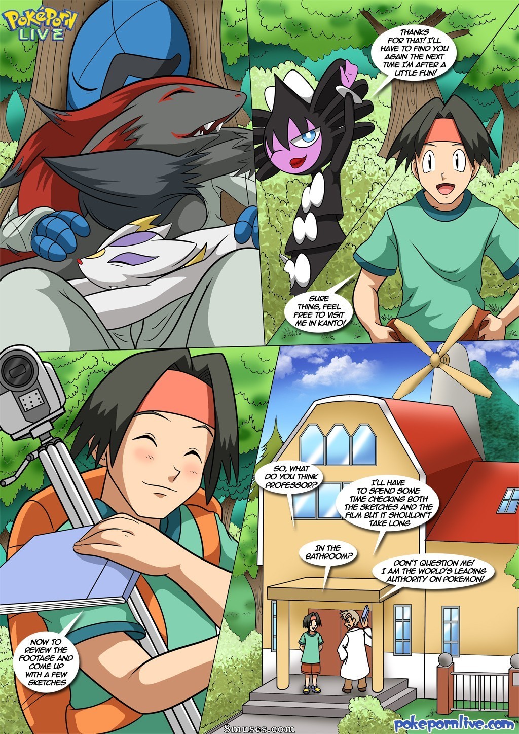 PokepornLive Comics - Watching Unova - Page 11