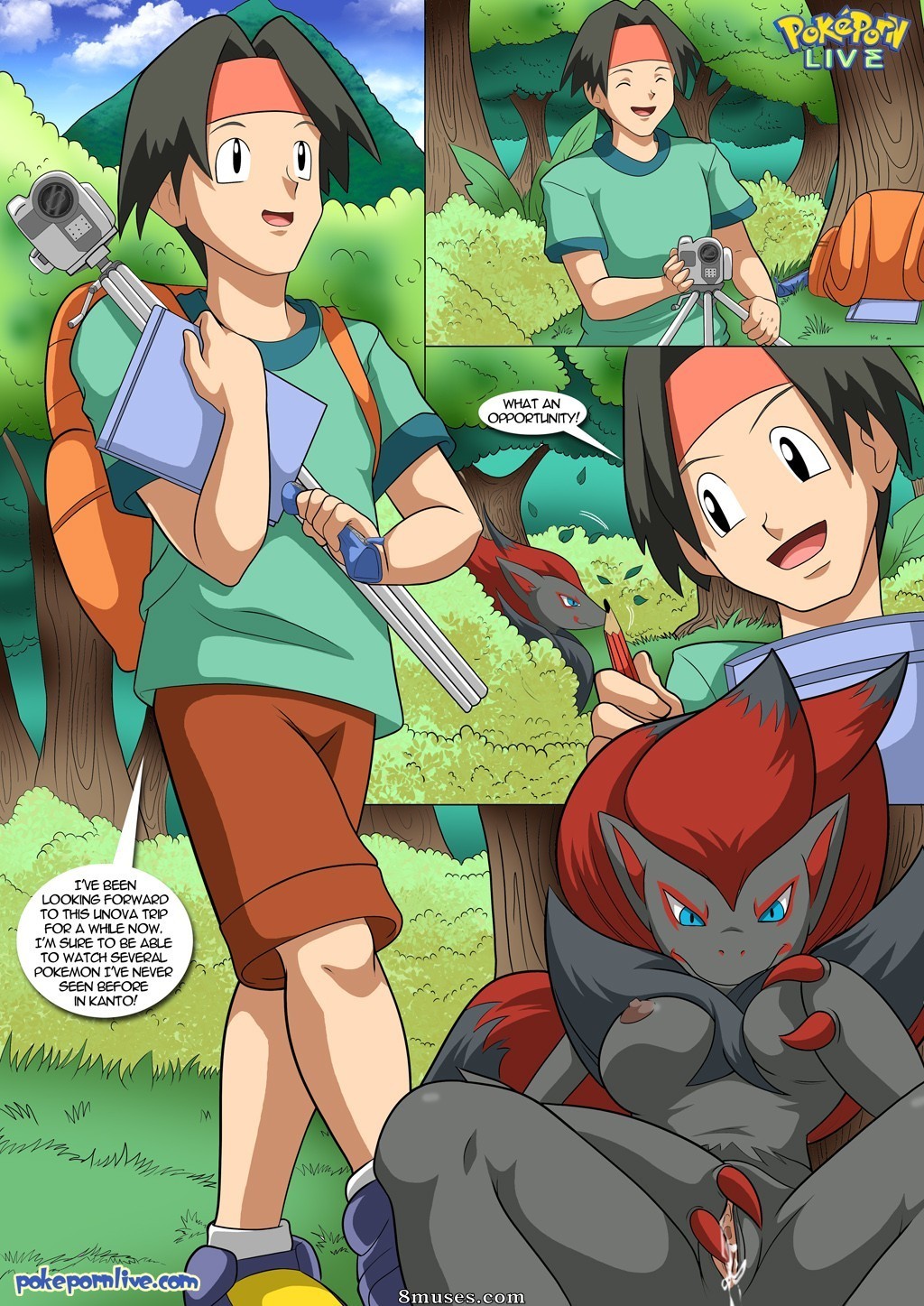 PokepornLive Comics - Watching Unova - Page 2