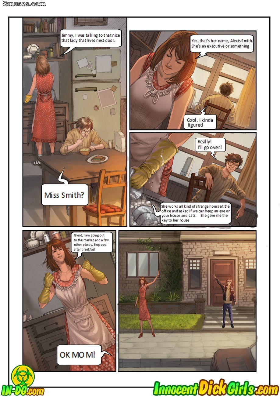 Innocent Dickgirls Comics - Jimmy Encontra o Mundo - Página 3