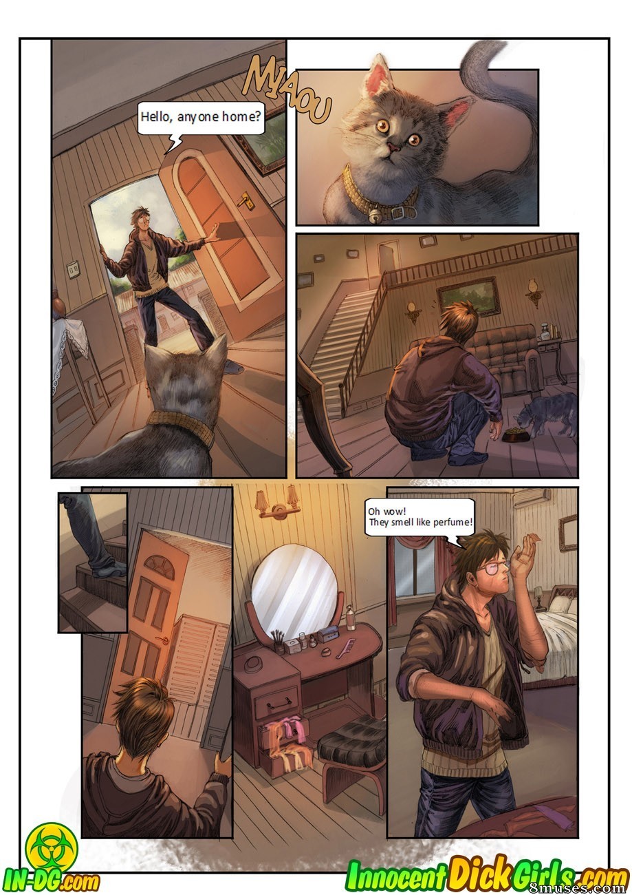 Innocent Dickgirls Comics - Jimmy conoce al mundo - Página 4
