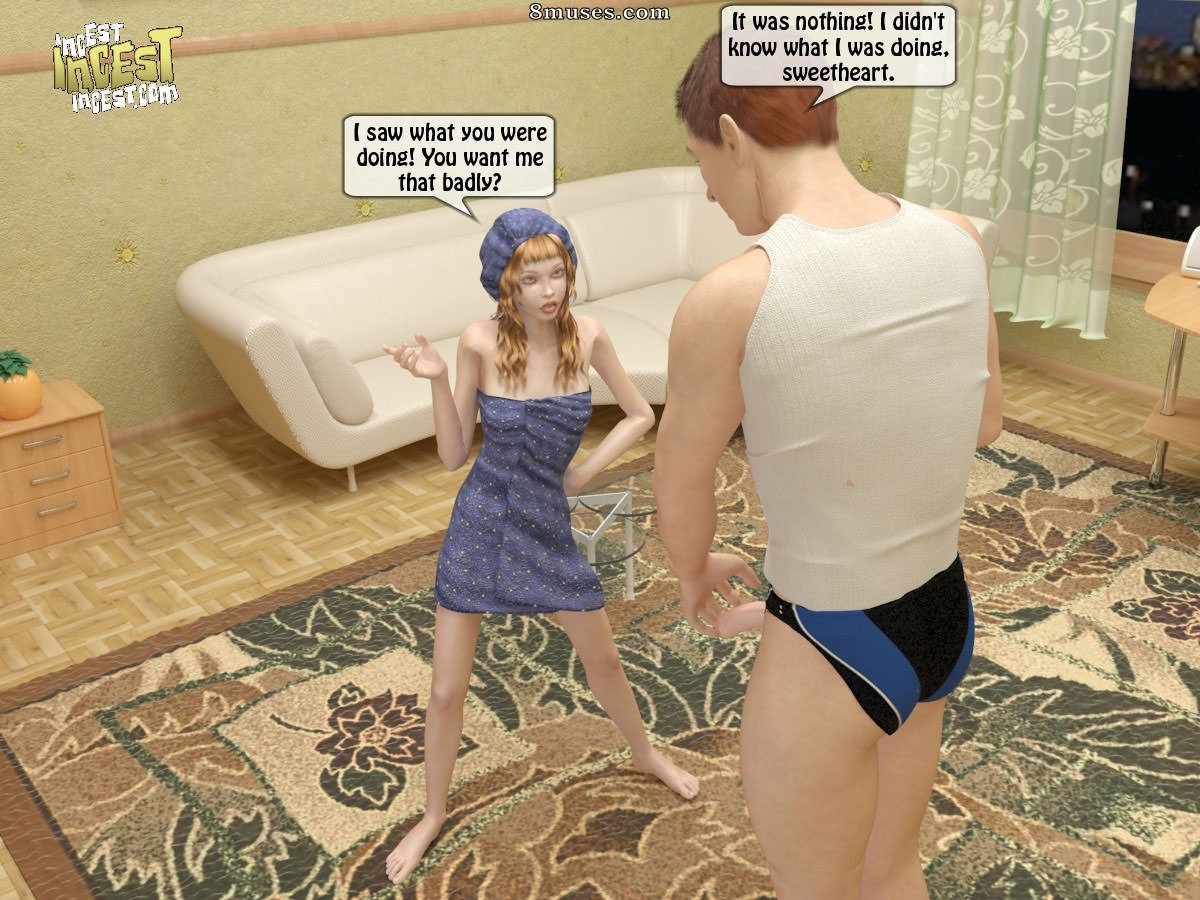 IncestIncestIncest.com Comics - Lustre de papa pour sa petite princesse - Page 12