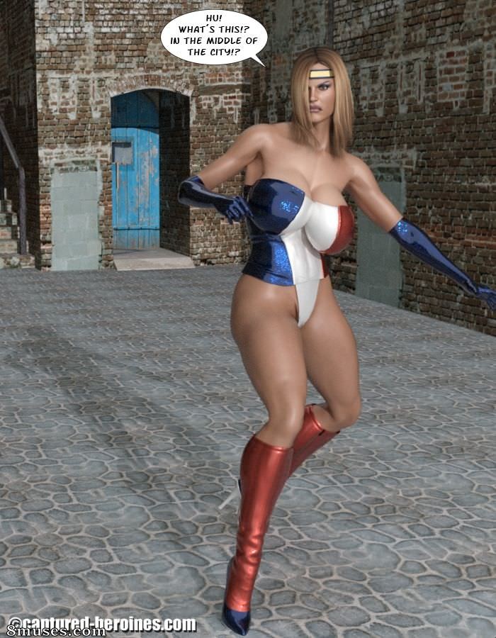 Captured-Heroines Comics - Lady Suprema vs El Jardinero - Página 3