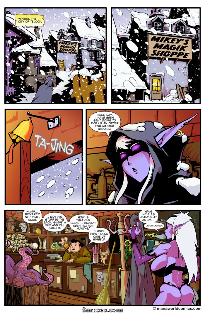 Mana World Archive - Chapter 2 Mikeys Magic Shoppe - Page 1