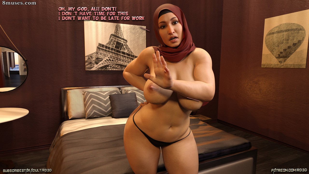 Lust predators - Hijab Amateurs - Mrs. Assad one day story - Page 7